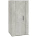 Wall Mounted Tv Cabinet Concrete Grey 40x34.5x80 Cm Nollil