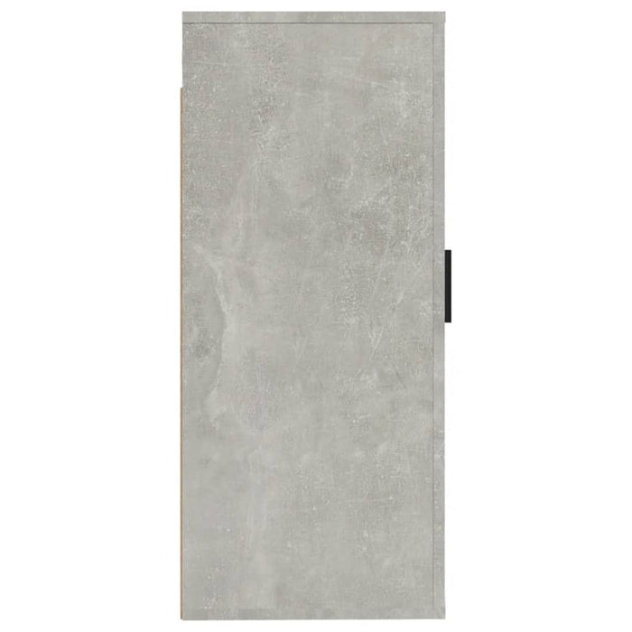 Wall Mounted Tv Cabinet Concrete Grey 40x34.5x80 Cm Nollil