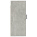 Wall Mounted Tv Cabinet Concrete Grey 40x34.5x80 Cm Nollil