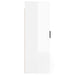 Wall Mounted Tv Cabinet Glossy Look White 40x34.5x100 Cm