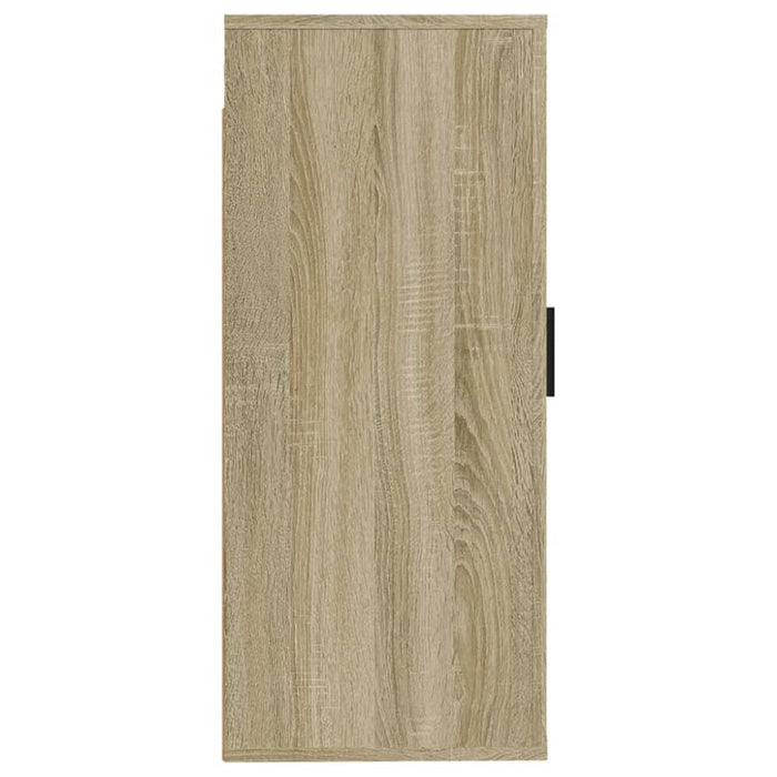 Wall Mounted Tv Cabinet Sonoma Oak 40x34.5x80 Cm Nollip