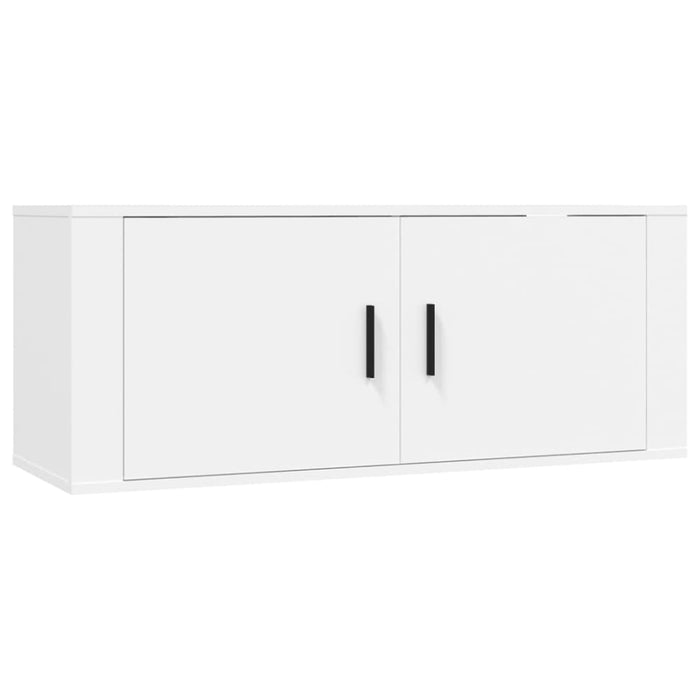 Wall Mounted Tv Cabinet White 100x34.5x40 Cm Nolltx