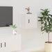 Wall Mounted Tv Cabinet White 40x34.5x40 Cm Nollab