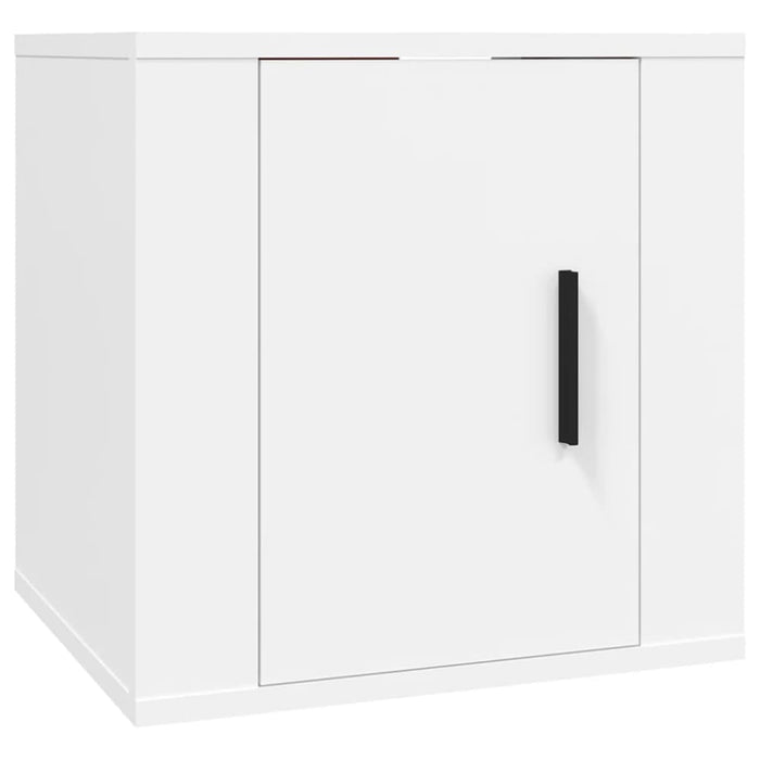 Wall Mounted Tv Cabinet White 40x34.5x40 Cm Nollab