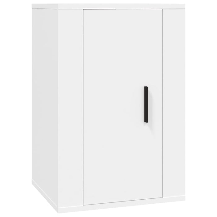 Wall Mounted Tv Cabinet White 40x34.5x60 Cm Nollpl