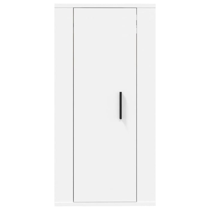 Wall Mounted Tv Cabinet White 40x34.5x80 Cm Nollix