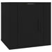 Wall Mounted Tv Cabinets 2 Pcs Black 40x34.5x40 Cm Nollat