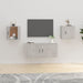 Wall Mounted Tv Cabinets 2 Pcs Concrete Grey 40x34.5x40 Cm