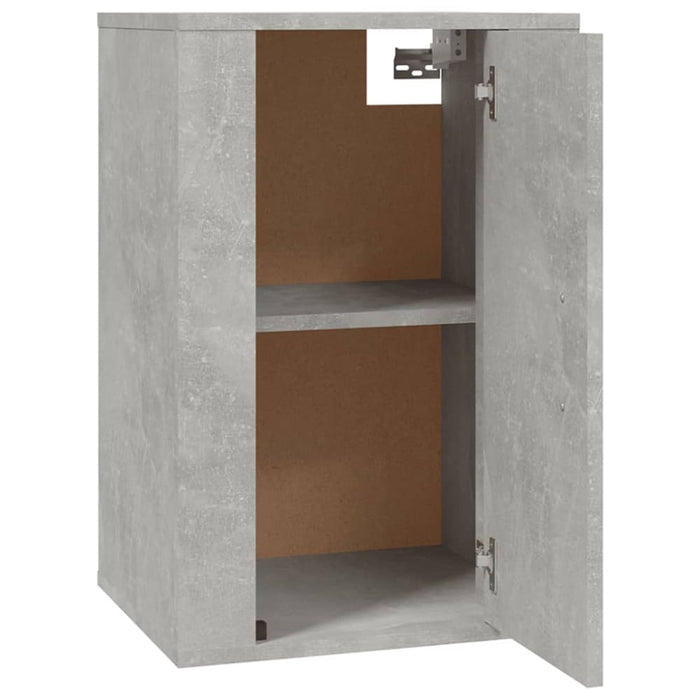 Wall Mounted Tv Cabinets 2 Pcs Concrete Grey 40x34.5x60 Cm