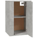 Wall Mounted Tv Cabinets 2 Pcs Concrete Grey 40x34.5x60 Cm