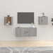 Wall Mounted Tv Cabinets 2 Pcs Grey Sonoma 40x34.5x40 Cm