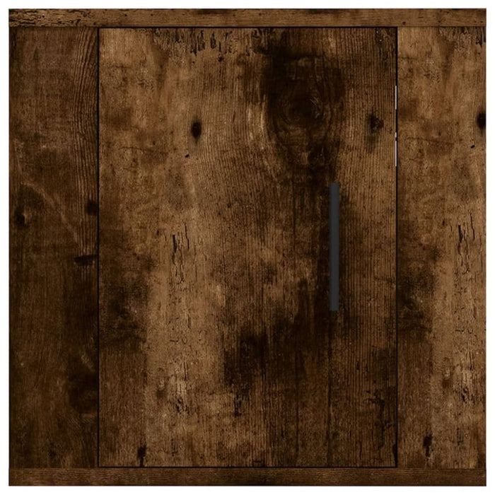 Wall Mounted Tv Cabinets 2 Pcs Smoked Oak 40x34.5x40 Cm