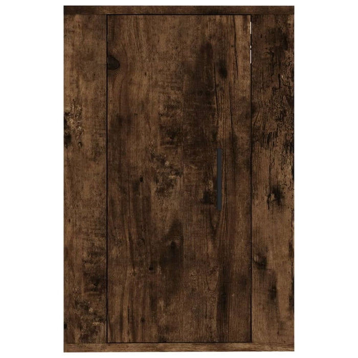 Wall Mounted Tv Cabinets 2 Pcs Smoked Oak 40x34.5x60 Cm