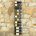 Wall-mounted Wine Rack for 24 Bottles Black Iron Xnkppi
