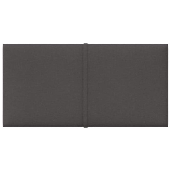 Wall Panels 12 Pcs Dark Grey 30x15 Cm Fabric 0.54 M² Taaboo