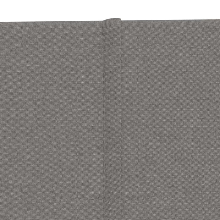 Wall Panels 12 Pcs Dark Grey 90x15 Cm Fabric 1.62 M² Taabkp