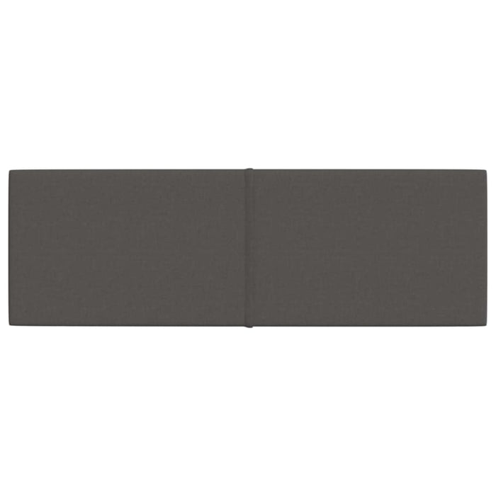 Wall Panels 12 Pcs Dark Grey 90x30 Cm Fabric 3.24 M² Taaool