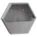 Wall Planters 2 Pcs Grey Corten Steel 46x10x40 Cm Nxtlnp