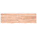 Wall Shelf Light Brown 180x50x4 Cm Treated Solid Wood Oak