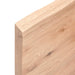 Wall Shelf Light Brown 60x50x4 Cm Treated Solid Wood Oak