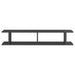 Wall Shelves 2 Pcs Glossy Look Grey Chipboard Nbixot
