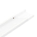 Nz Local Stock-wall Shelves 2 Pcs Glossy Look White Txllpb