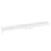 Wall Shelves 2 Pcs Glossy Look White Txllpb