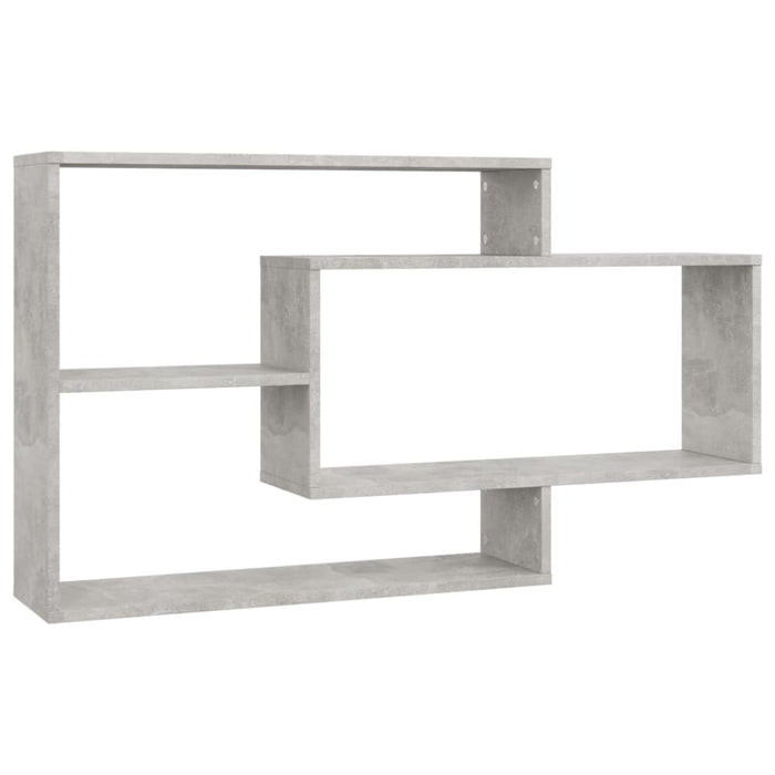 Wall Shelves Concrete Grey Chipboard Nbbtxn