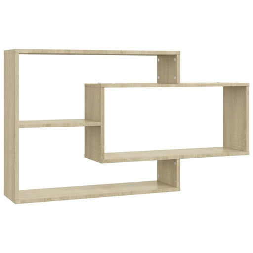 Wall Shelves Sonoma Oak Chipboard Nbbtxi