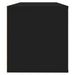 Wall Shoe Cabinet Black 100x35x38 Cm Engineered Wood Nxobxo