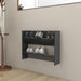 Wall Shoe Cabinet Grey 80x18x60 Cm Chipboard Nbliap