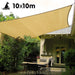 Wallaroo Square Shade Sail 10m x - Sand