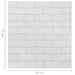 3d Wallpaper Bricks Self - adhesive 40 Pcs White Opbixb
