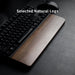 Walnut Wooden Keyboard Wrist Rest Ergonomic Gaming Desk Pad