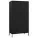 Wardrobe Black 90x50x180 Cm Steel Ttlxpb