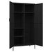 Wardrobe Black 90x50x180 Cm Steel Ttlxpb