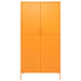 Wardrobe Mustard Yellow 90x50x180 Cm Steel Ttlxap