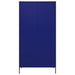 Wardrobe Navy Blue 90x50x180 Cm Steel Ttlxaa