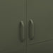 Wardrobe Olive Green 90x50x180 Cm Steel Ttlxat