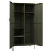 Wardrobe Olive Green 90x50x180 Cm Steel Ttlxat