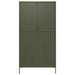 Wardrobe Olive Green 90x50x180 Cm Steel Ttlxat
