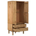 Wardrobe Otta 76.5x53x172 Cm Solid Wood Pine Tanpnn