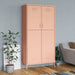 Wardrobe Pink 90x50x180 Cm Steel Ttlxai