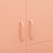 Wardrobe Pink 90x50x180 Cm Steel Ttlxai
