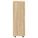 Wardrobe Sonoma Oak 80x40x110 Cm Engineered Wood Nbnpol