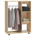Wardrobe Sonoma Oak 80x40x110 Cm Engineered Wood Nbnpol