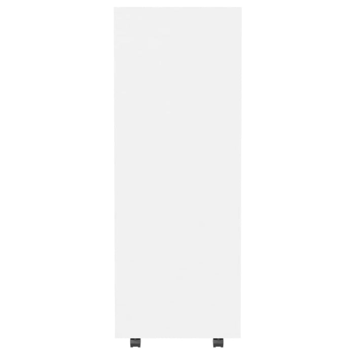 Wardrobe White 80x40x110 Cm Engineered Wood Nbnpot