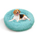 Pet Dog Bed Warm Plush Round Comfortable Nest Comfy