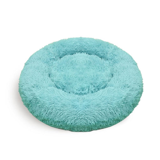 Pet Dog Bed Warm Plush Round Comfortable Nest Comfy