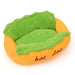 Warm Removable Soft Elastic Lounger Hot Dog Bed for Small